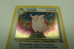 Clefable 1/64 Jungle Base Set Holo Rare Pokemon Card WOTC 1999 LP/NM - Image 3