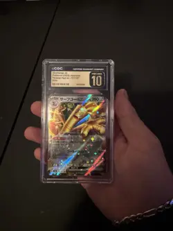 ✨✨ CGC 10 Pristine Gholdengo ex 117/187 Sv8a Terastal Fest Ex Holo Jap Pokemon - Image 1