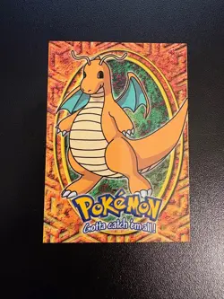 1999 Pokemon Topps Dragonite E12 Movie Edition - Image 1