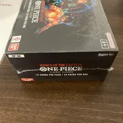 [DAMAGED] One Piece OP-06 Wings Of The Captain Booster Box SEALED ENGLISH - Image 3