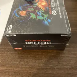 [DAMAGED] One Piece OP-06 Wings Of The Captain Booster Box SEALED ENGLISH - Image 5