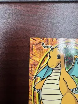 Pokemon Topps TV Animation Edition Dragonite Card E12 Of E12 Blue Logo - Image 3
