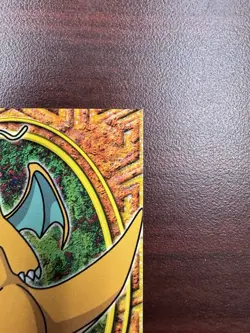 Pokemon Topps TV Animation Edition Dragonite Card E12 Of E12 Blue Logo - Image 4