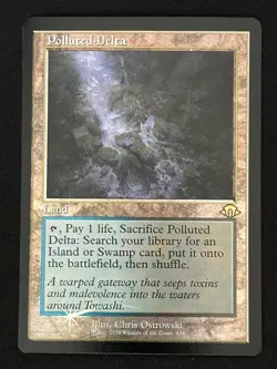 1x MTG Polluted Delta (Retro Frame, Foil) - Modern Horizons 3 (MH3) #438 - Magic - Image 1