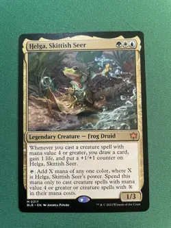 2024 - MTG Magic - Helga, Skittish Seer - Bloomburrow -Mythic - Image 1