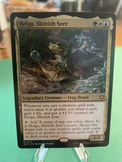 2024 - MTG Magic - Helga, Skittish Seer - Bloomburrow -Mythic - Image 3