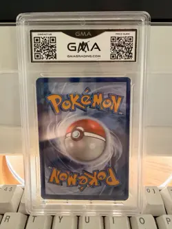 2016 POKEMON XY EVOLUTIONS SURFING PIKACHU SECRET RARE GMA 9 MINT #1021906 - Image 2