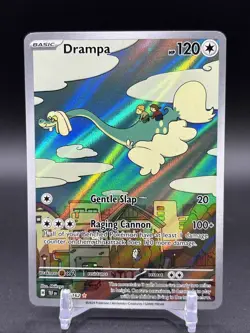 Pokemon TCG Drampa 184/162 SV05: Temporal Forces Illustration Rare Holo - Image 1