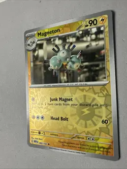 Pokemon TCG * Scarlet & Violet 151 * 082/165 Magneton U * REVERSE HOLO * NM - Image 2