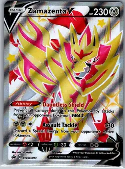 Zamazenta V (Shiny) SWSH293 SWSH: Sword & Shield Promo Cards - Pokemon Card - NM - Image 1