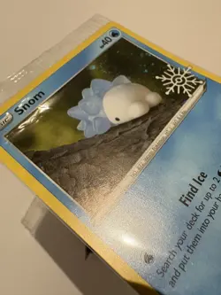POKEMON TCG HOLIDAY ADVENT CALENDAR PROMO CARD SNOM 84/264 SNOWFLAKE SEALED - Image 3