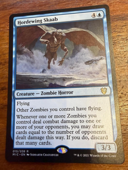 Hordewing Skaab ~ Commander: Midnight Hunt [ NearMint ] [ Magic MTG ] - Image 1