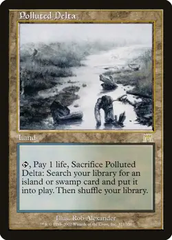MTG Polluted Delta Onslaught NM - Image 1