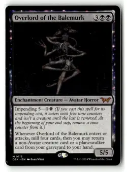 MTG Duskmourn House of Horror Overlord of the Balemurk 0113 Regular Mythic - Image 1