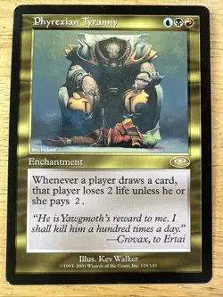 Phyrexian Tyranny #118 (LP) Planeshift PLS Magic MTG - Image 1