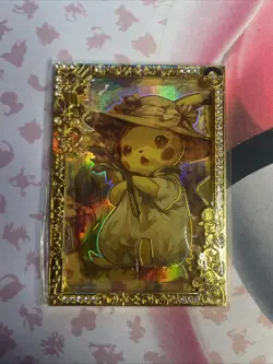 Pokemon Eif Origin 2.0 Gold Frame Pikachu 03/18 - Image 1