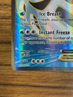 Pokemon TCG Glalie EX Breakthrough XY 155/162 (MP) - Image 5