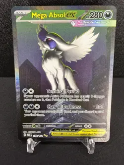 Pokemon TCG Mega Evolution Mega Absol EX Special Illustration Rare 180/132 MINT - Image 1