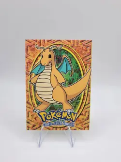 Pokemon Topps Dragonite Blue Label 1999 149 E12 of 12 Non Holo - Image 1