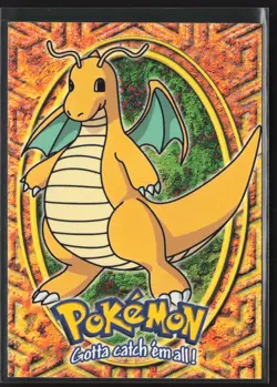 Dragonite Blue Logo E12 of E12 Pokemon Topps The First Movie - Image 1