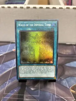 Yu-Gi-Oh! Walls of the Imperial Tomb 1st Ed. PHNI-EN065 Super Rare NM/LP x1 - Image 1