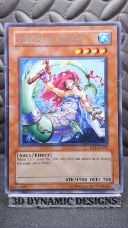 | Yugioh Mermaid Knight DR2-EN137 Rare Dark Revelation Volume 2 HP 🔥 | - Image 1