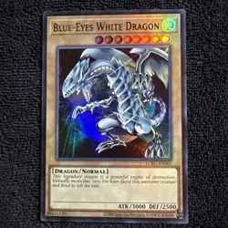 Blue-Eyes White Dragon (Version 3) LCKC-EN001 Legendary Collection Kaiba NM - Image 1
