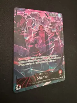 One Piece TCG Shanks Leader OP09-001 English - 2nd anniversary - Image 2