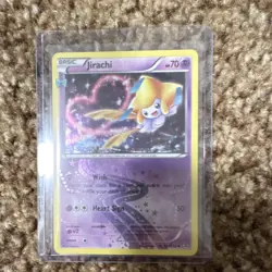 Pokemon Jirachi RC13/RC32 Generations Basic 70 HP Holo Heart Sign Card - Image 1