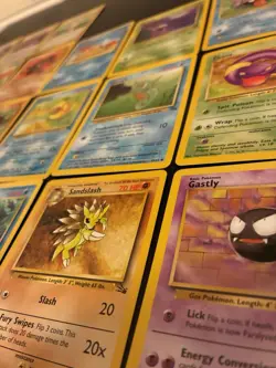 Vintage Fossil Pokemon Cards Bundle x 25 Good Condition 1999 WOTC - Image 5