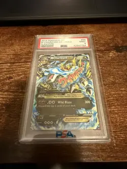 2014 PSA 9 Pokemon XY Flashfire M Charizard EX Holo Ultra Rare 69/106 - Image 4