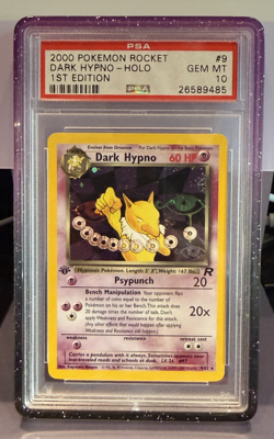 Dark Hypno 9 Holo 1st edtion Team Rocket PSA 10 Pokemon - Image 1