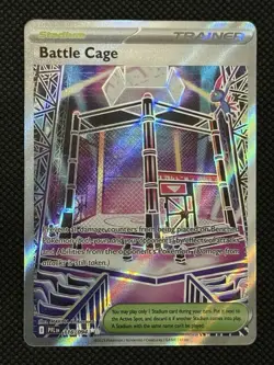 Pokemon TCG Phantasmal Flames Battle Cage 116/094 Ultra Rare - Image 1