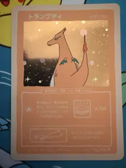 Wrenny Moo Custom Charizard 42/50 Holo Card - Set 1 Pokemon Derpy Parody TCG - Image 1