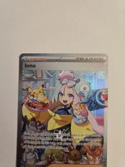 Pokemon Iono 269/193 Sv02: Paldea Evolved Holo Full Art Special Illustration Ra. - Image 2