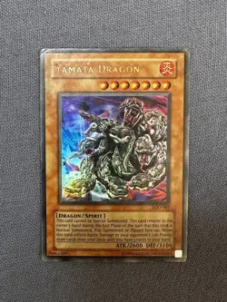 Yu-Gi-Oh! TCG Yamata Dragon Legacy of Darkness LOD-067 Unlimited Ultra Rare - Image 1
