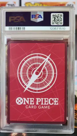 Monkey D.Luffy OP09-061 L Alt - 2nd Anniversary Set - One Piece Eng PSA 9 - Image 2