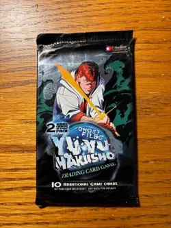 Yu Yu Hakusho Ghost Files 1st Edition Trading Card Booster Pack x 1 - Image 1