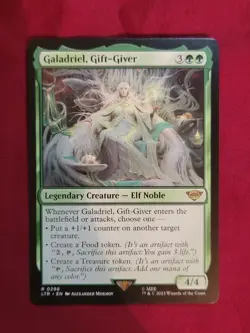 Galadriel, Gift-Giver Lord of the Rings 296 Non-Foil NM - Image 1