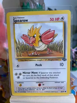 Spearow (62/64) - Jungle - Pokemon TCG - NM - Image 1