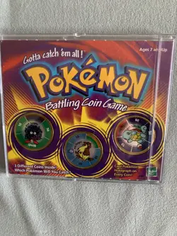 Pokemon Battling Coin Game Bundle 1999 Tangela , Pidgey and Squirtle Mint - Image 1