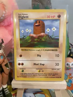 Diglett (47/102) - Base Set Unlimited - Pokemon TCG - NM - Image 1