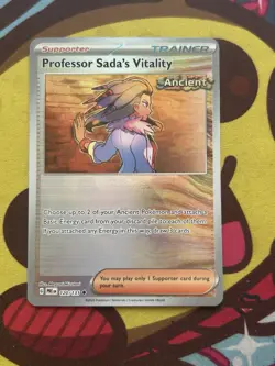 Pokemon Professor Sada’s Vitality 120/131 - Poke Ball Reverse - SV Prismatic - Image 1