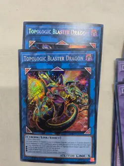 Yugioh! Topologic Blaster Dragon BPRO-EN046 Secret Rare in hand ships same day - Image 1