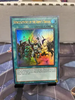 Yu-Gi-Oh! Reinforcement of the Army's Troops 1st Ed. MP22-EN051 Ultra NM/LP x1 - Image 1