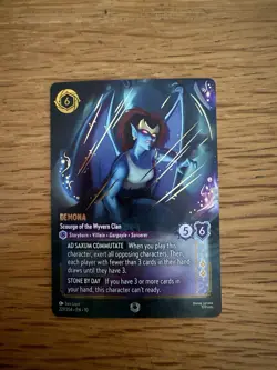 Disney Lorcana Demona Enchanted 227/204 Whispers in the Well: 10 Fresh Pulled - Image 1