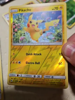 Pikachu 19/68 Hidden Fates 2019 REVERSE HOLO FOIL Pokemon TCG Card - NM - Image 1