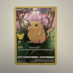 Pikachu 005/025 Pokemon TCG Card Holo 25th Anniversary Celebrations NM - Image 1