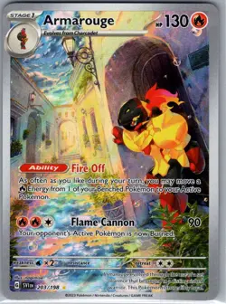 Armarouge 203/198 SV01: Scarlet & Violet Base Set - Pokemon Card - NM - Image 1
