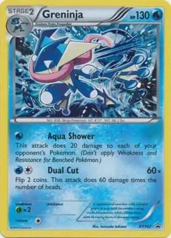 Greninja XY162 Promo Pokemon Card HP - Image 1